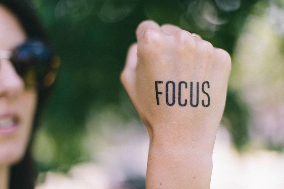 deep focus concept